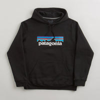 Patagonia P-6 Label Uprisal Hoodie - Black thumbnail