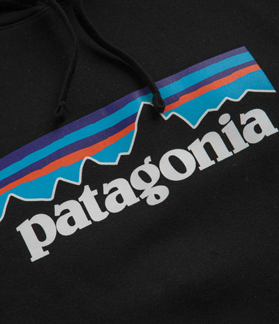 Patagonia P-6 Label Uprisal Hoodie - Black