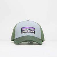 Patagonia P-6 Logo LoPro Trucker Cap - Thermal Blue thumbnail