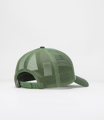 Patagonia P-6 Logo LoPro Trucker Cap - Thermal Blue