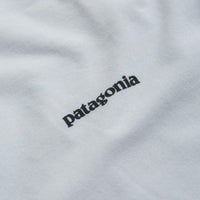 Patagonia P-6 Logo Responsibili-Tee Long Sleeve T-Shirt - White thumbnail