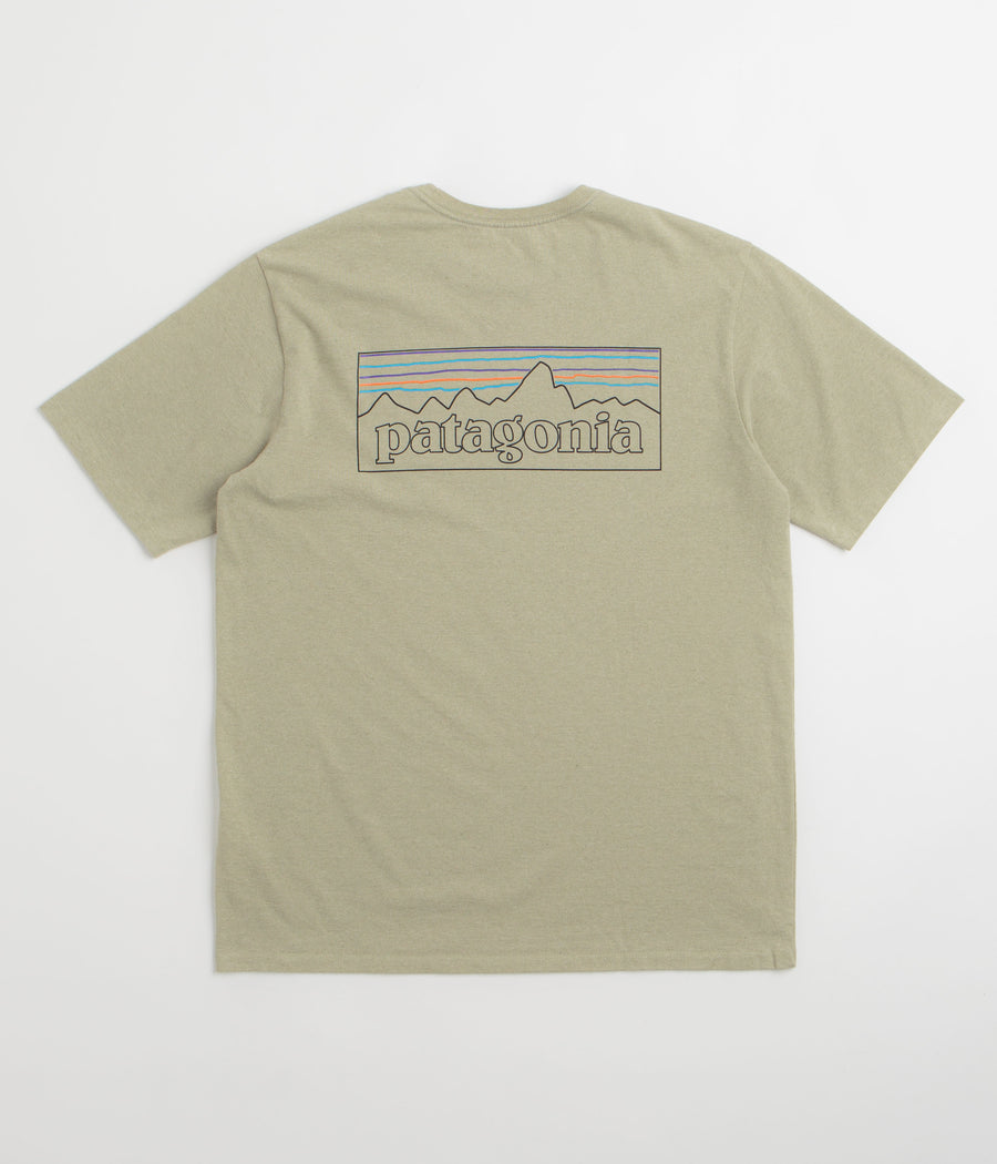 Patagonia P-6 Logo Responsibili-Tee T-Shirt in P-6 Outline: Gumtree Green