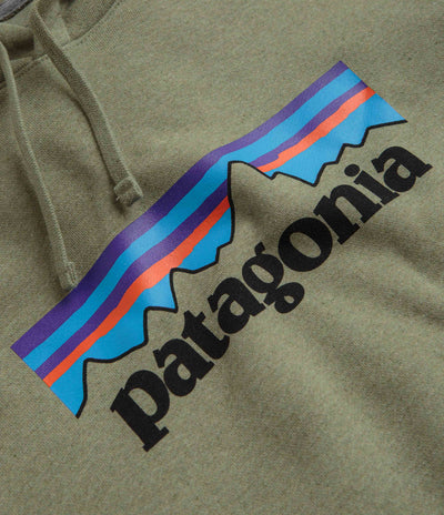 Patagonia P-6 Logo Uprisal Hoodie - Buckhorn Green