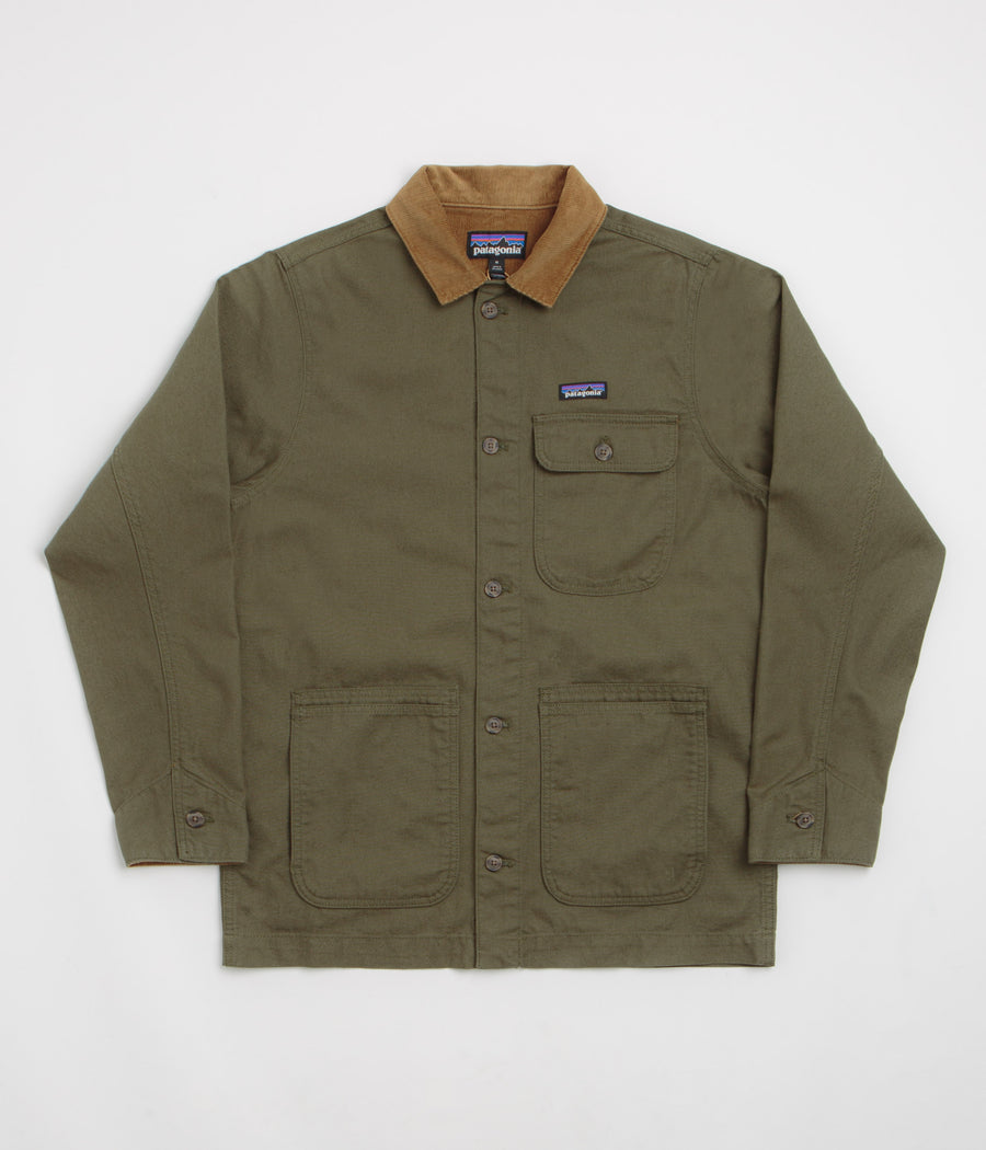 Patagonia Point Reyes Canvas Jacket - Basin Green