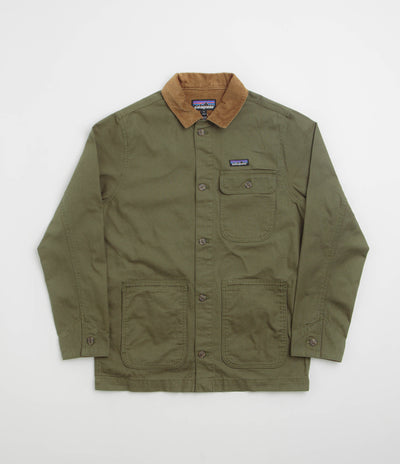 Patagonia Point Reyes Canvas Jacket in Basin Green
