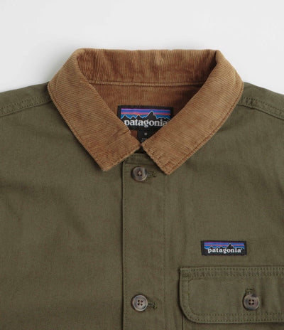 Patagonia Point Reyes Canvas Jacket in Basin Green