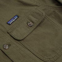 Patagonia Point Reyes Canvas Jacket in Basin Green thumbnail