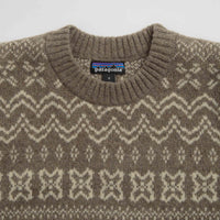 Patagonia Recycled Wool Sweatshirt - Helmsman: Seabird Grey thumbnail
