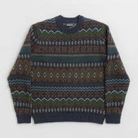 Patagonia Recycled Wool Sweatshirt - Helmsman: Smolder Blue thumbnail