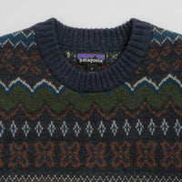 Patagonia Recycled Wool Sweatshirt - Helmsman: Smolder Blue thumbnail