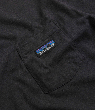 Patagonia Regenerative Organic Pocket T-Shirt - Ink Black