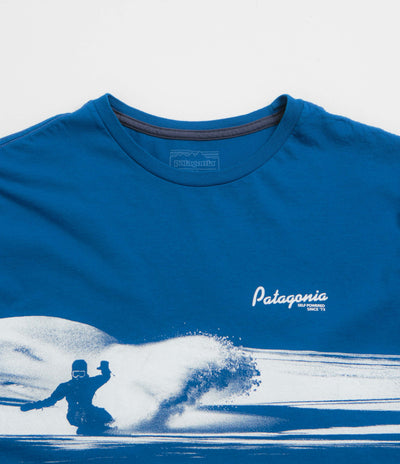 Patagonia Self-Power Organic T-Shirt - Endless Blue