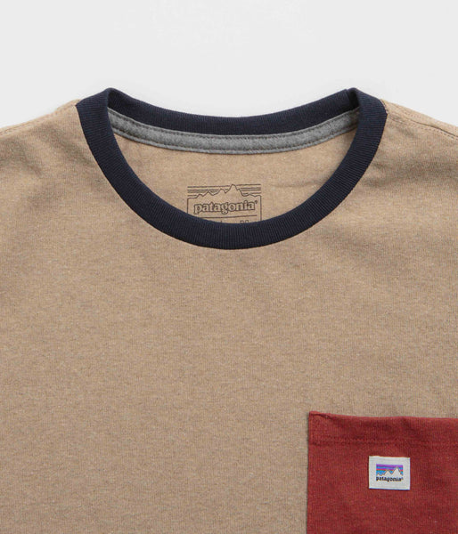 Patagonia shop sticker tee outlet