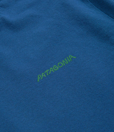 Patagonia Sunrise Rollers Responsibili-Tee T-Shirt - Endless Blue