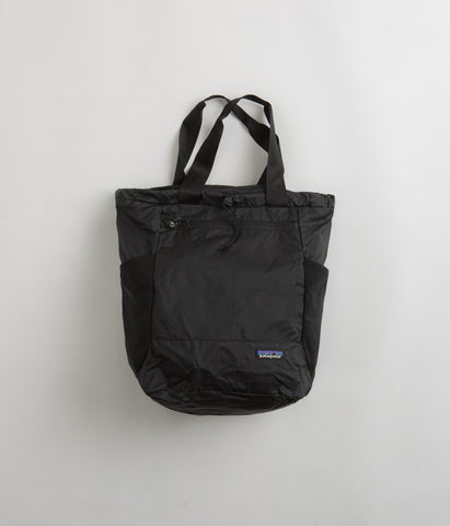 patagonia ultralight black hole tote pack - black body wear Used Patagonia Worn Wear-Ultralight Black