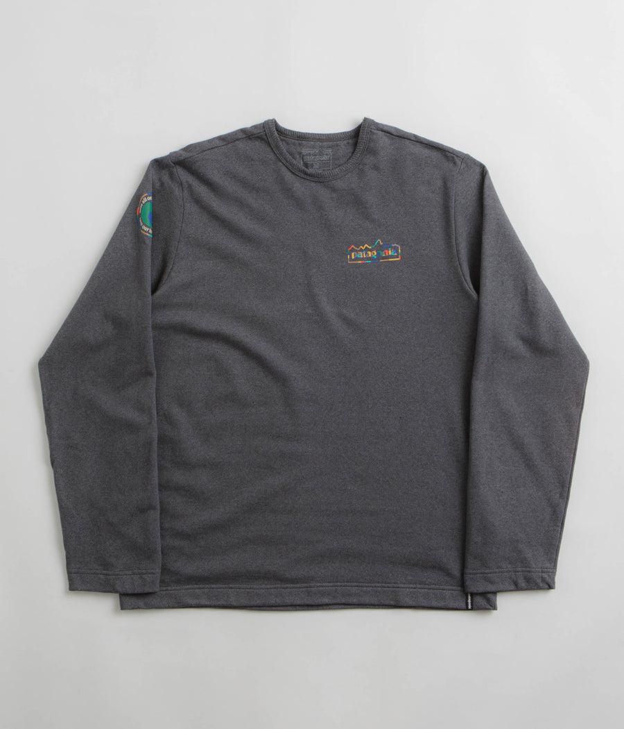 Patagonia Unity Fitz Wildrise Crewneck Sweatshirt - Ink Black