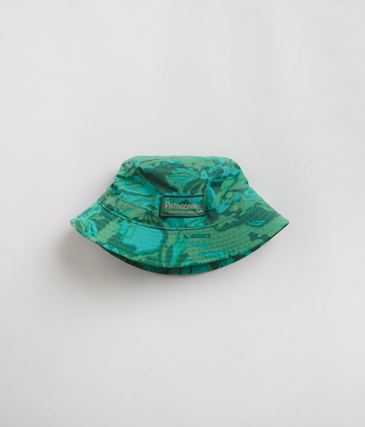 Patagonia Wavefarer Bucket Hat - Water People Banner: Cliffs and