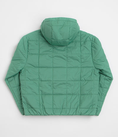 Patagonia Womens Light Gust Hooded Pullover Jacket in Heartleaf Green