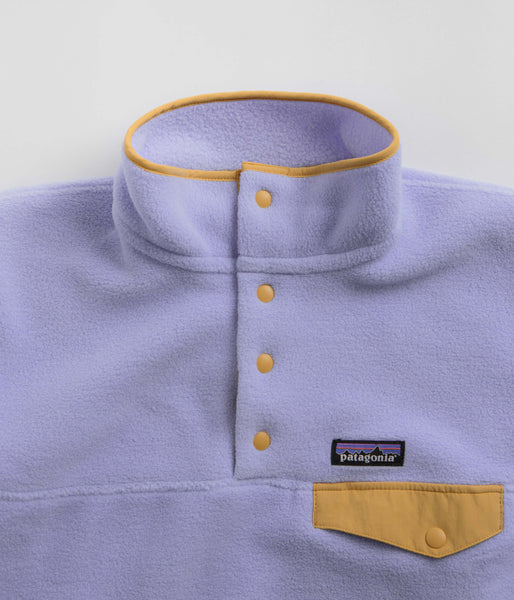 Patagonia Womens Synchilla Snap-T Pullover Fleece - Pale