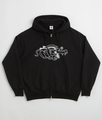 Pawa Speed Sports Doggo Zip Hoodie - Black | Flatspot