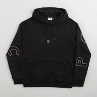Poetic Collective Big Back Text Hoodie - Black thumbnail