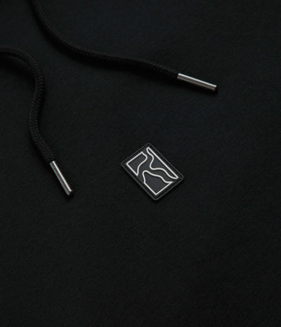 Poetic Collective Big Back Text Hoodie - Black