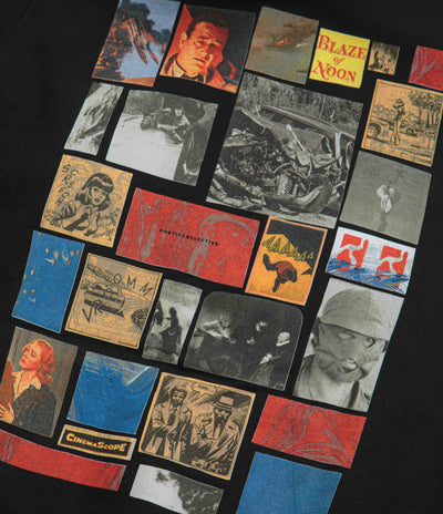 Poetic Collective Blaze Of Noon Hoodie in Black