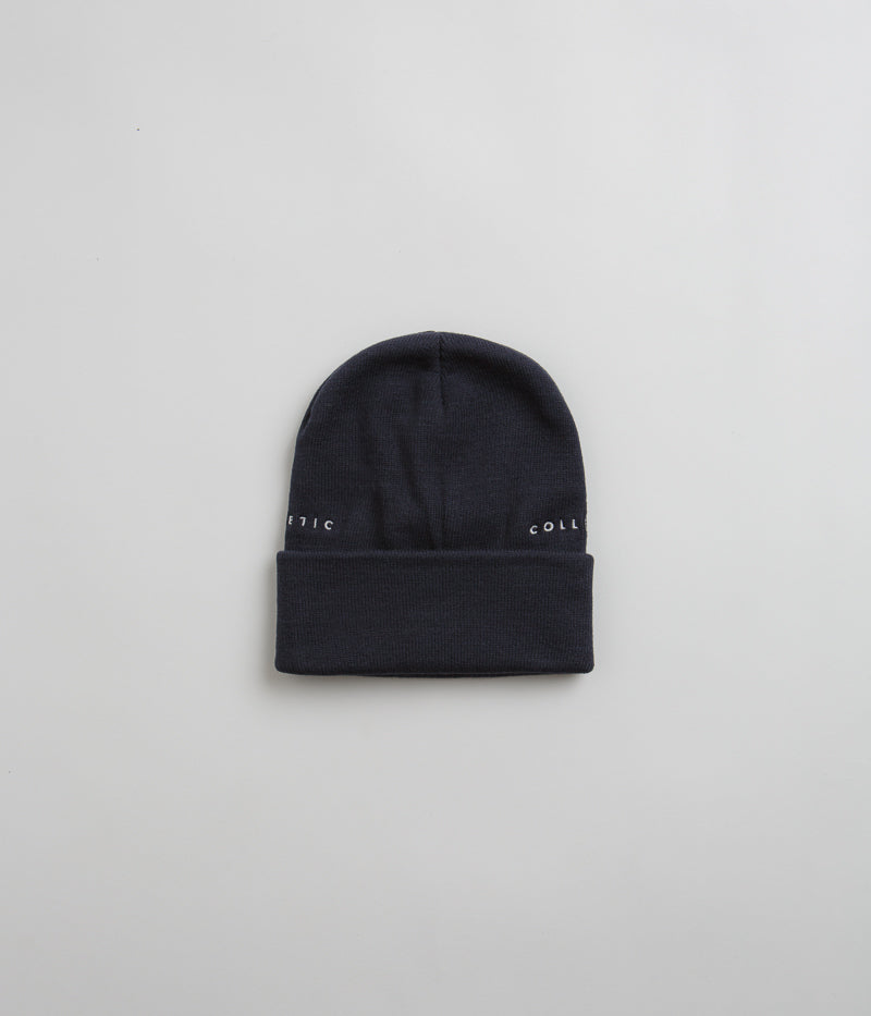 Poetic Collective Double Beanie in Navy