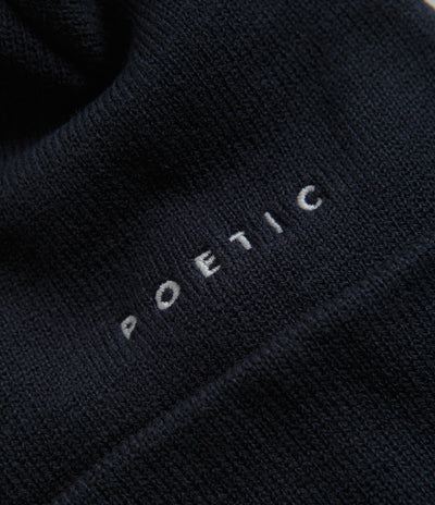 Poetic Collective Double Beanie - Navy