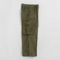Poetic Collective Poet Corduroy Cargo Pants in Olive Green thumbnail