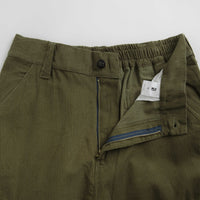 Poetic Collective Poet Corduroy Cargo Pants - Olive Green thumbnail