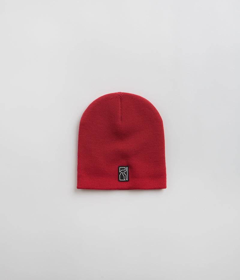Poetic Collective Skull Beanie in Red