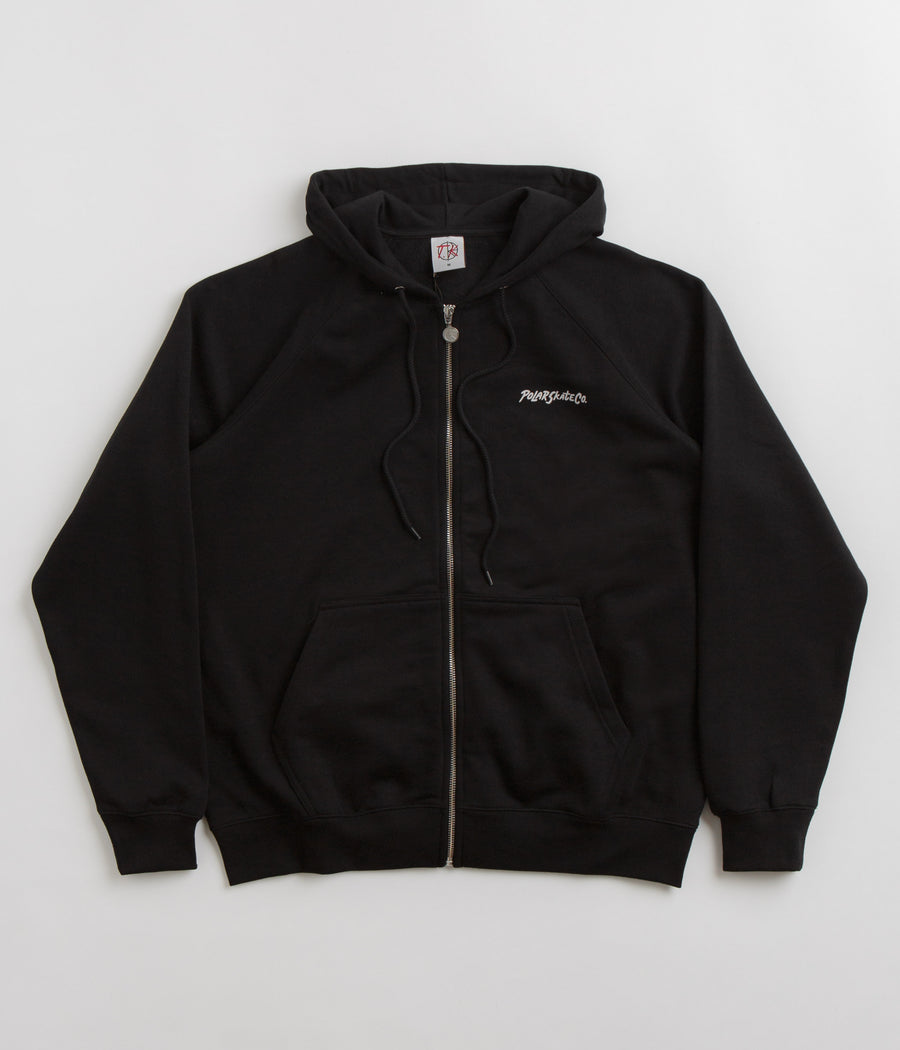 Polar 12 Faces Default Zip Hoodie - Black