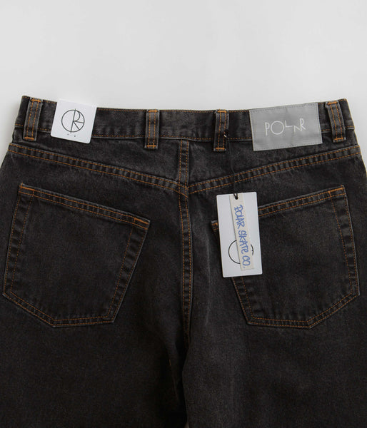 Polar 93! Denim Washed Black - Influence Boardshop