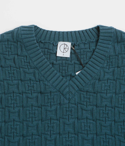 Polar skate ALEX VEST ベスト　サイズ2 Polar Skate Co. Men's Alex Knitted Vest in Brown Polar Skate Co.