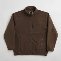 Polar Basic Fleece Jacket in Brown thumbnail