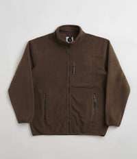 Polar Basic Fleece Jacket in Brown