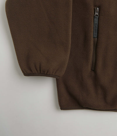 Polar Basic Fleece Jacket in Brown