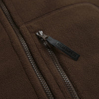 Polar Basic Fleece Jacket in Brown thumbnail