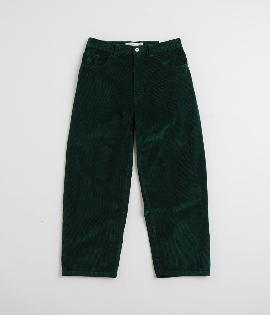 Polar Big Boy Cord Pants in Dark Emerald
