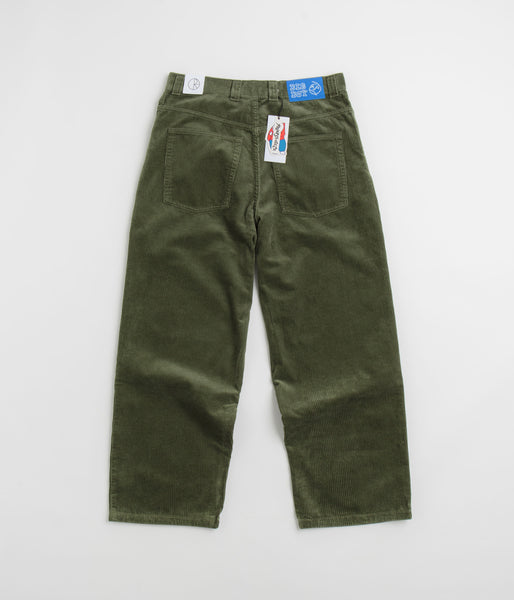 Polar Big Boy Cord Pants - Uniform Green | Flatspot