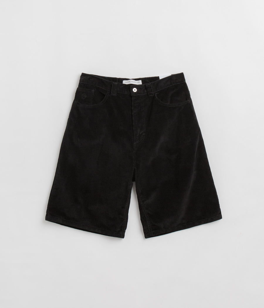 Polar Big Boy Cord Shorts - Black