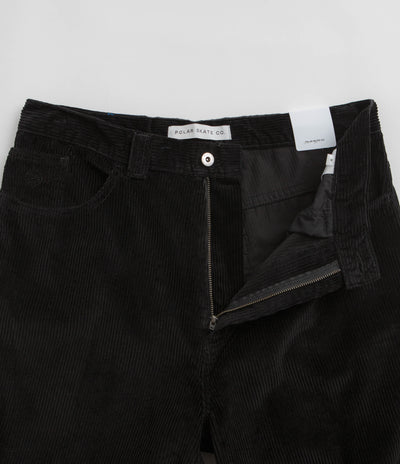 Polar Big Boy Cord Shorts - Black