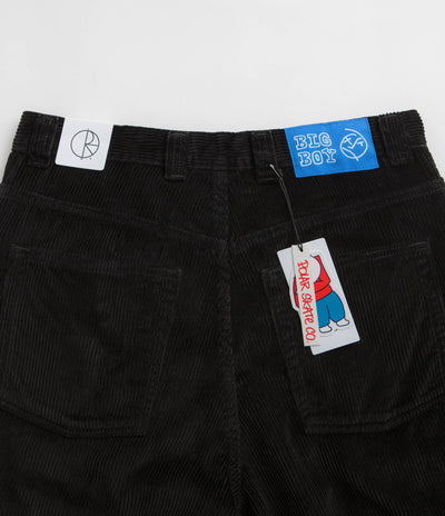 Polar Big Boy Cord Shorts - Black