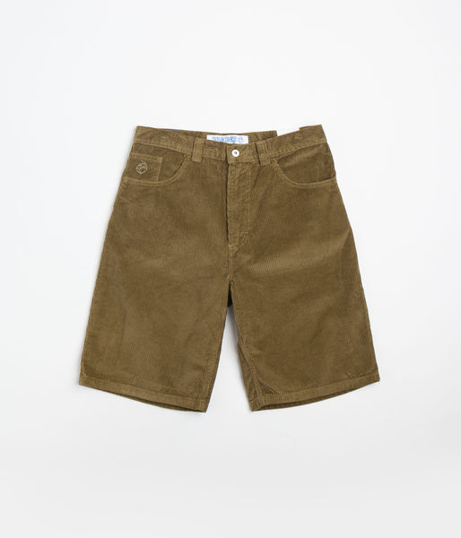 Polar Big Boy Cord Shorts Brass Flatspot