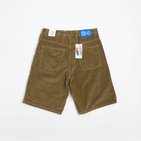 Polar Big Boy Cord Shorts - Brass thumbnail