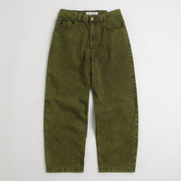 Polar Big Boy Jeans in Green and Black / Black thumbnail