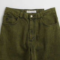 Polar Big Boy Jeans in Green and Black / Black thumbnail