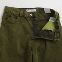 Polar Big Boy Jeans in Green and Black / Black thumbnail