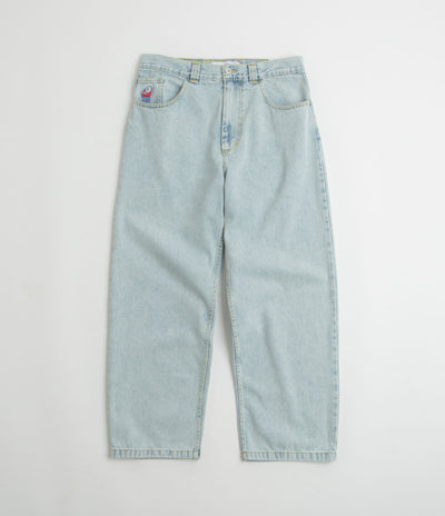 Polar Big Boy Jeans in Light Blue and OG Logo